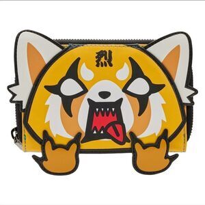 Loungefly Sanrio Aggretsuko Cosplay Zip-around Wallet